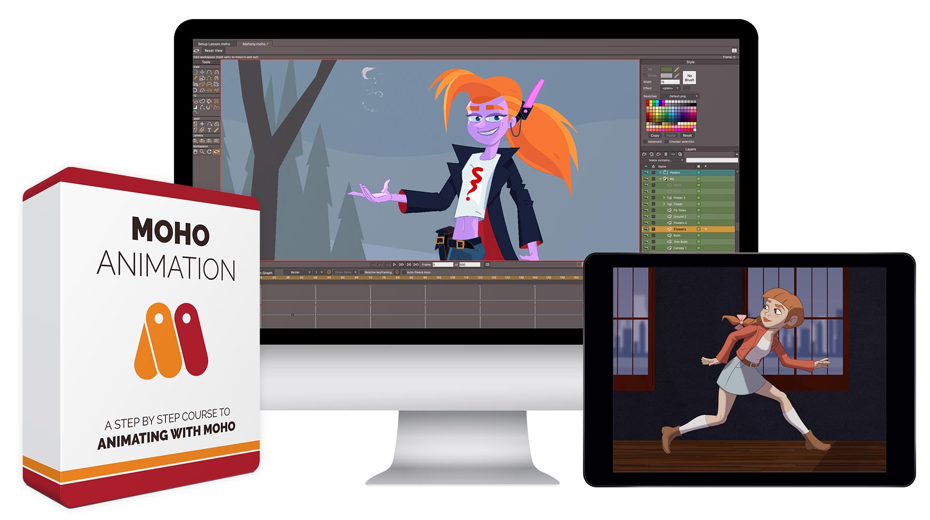 Mastering 2D Animation with Moho -ketchwap